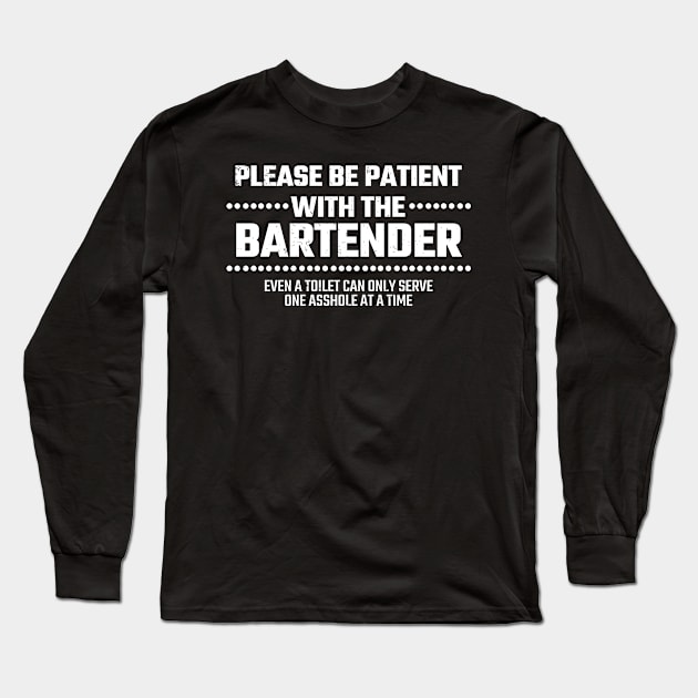 bartender Long Sleeve T-Shirt by Tali Publik